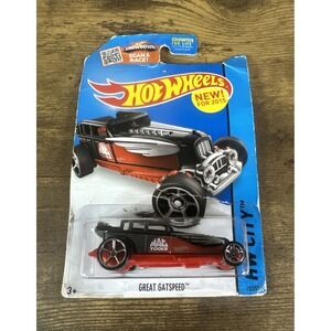2015 New Hot Wheels GREAT GATSBY #13 black/red MAC TOOLS Performance Factory